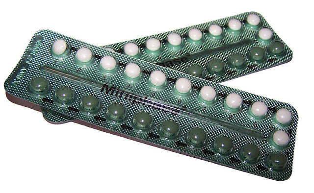 Contraceptive pills, photo from Flickr by Paille
