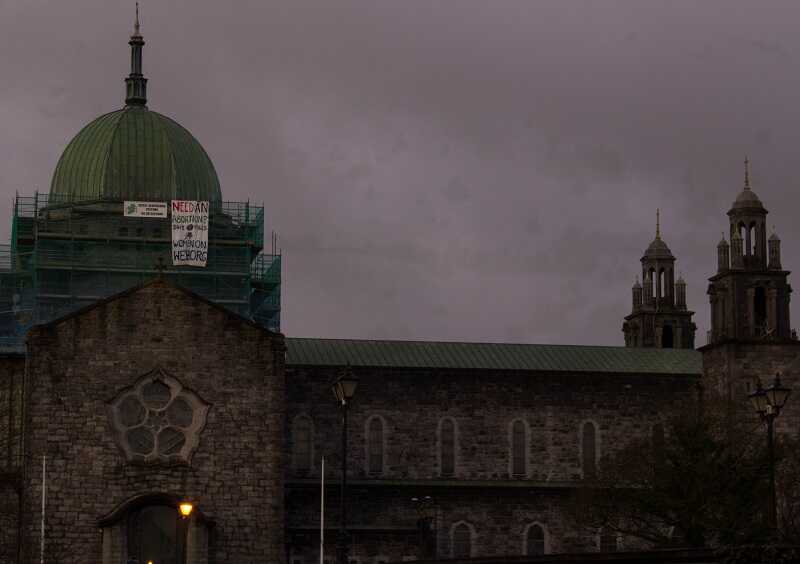 Galway Cathedral- abortion action