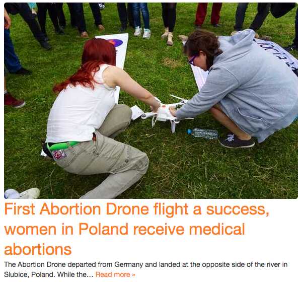 abortion drone
