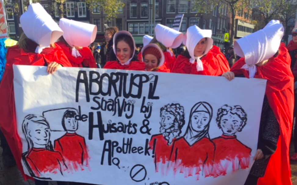 Handmaid's Netherlands abortion rights