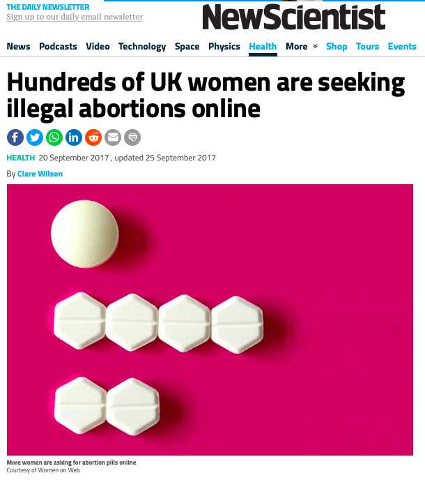 new scientist abortion UK